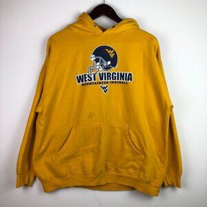 Old Varsity Brand West Virginia Mountaineer Football Sweatshirt Adult Size XL‎